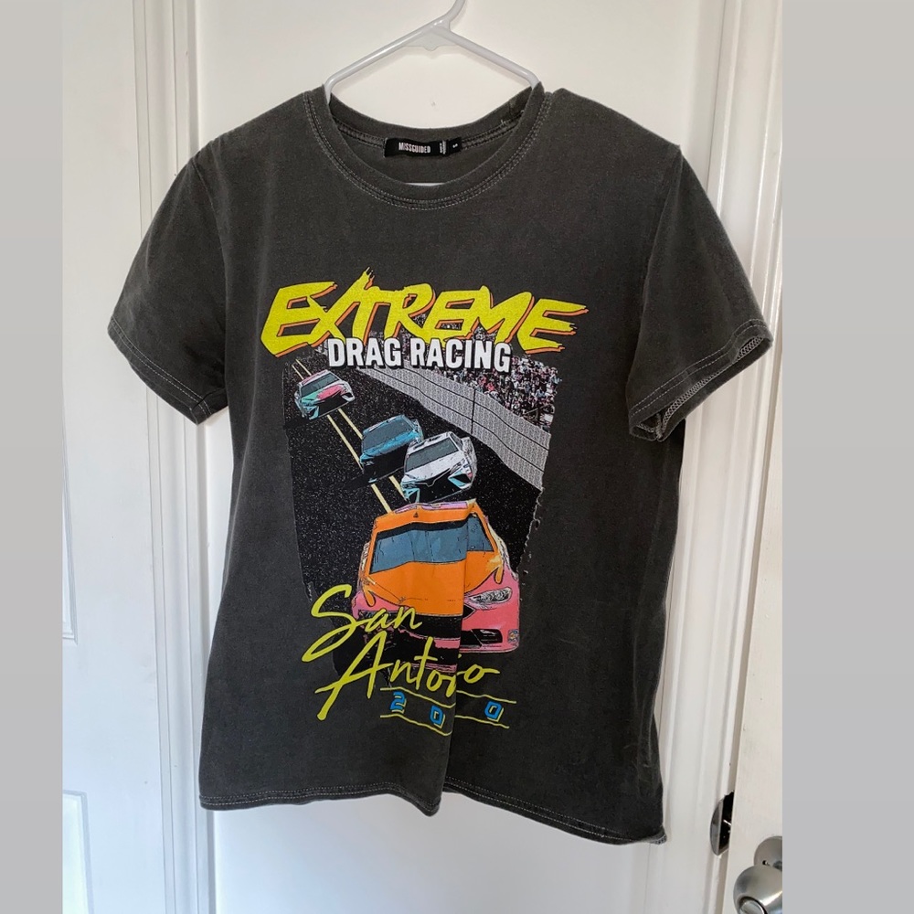 Missguided San Antonio Graphic Tee Size S